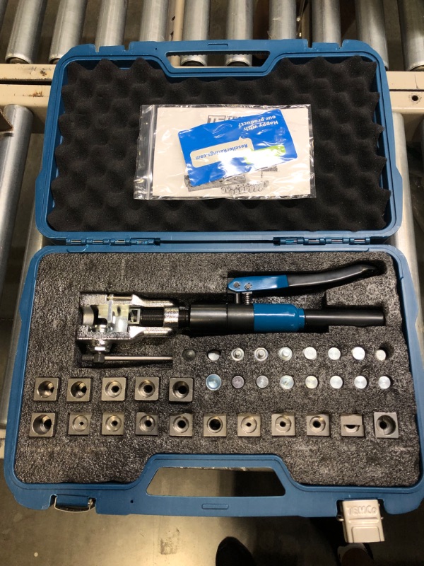 Photo 3 of TEMCo Industrial Universal Automotive Tube Flaring Tool Set (Includes Push Connect, Double Flare, Fuel, and Trans Cooler Dies) TH1911