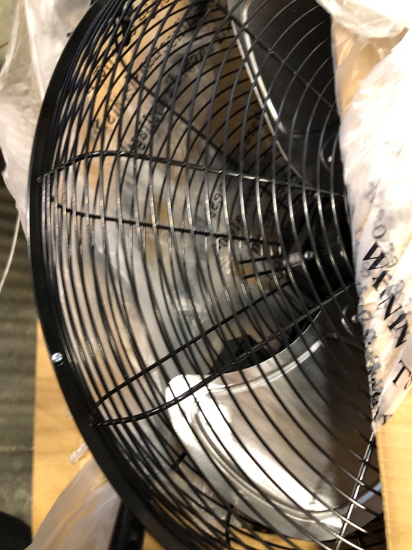 Photo 3 of AmazonCommercial 20" High Velocity Industrial Fan, Black,