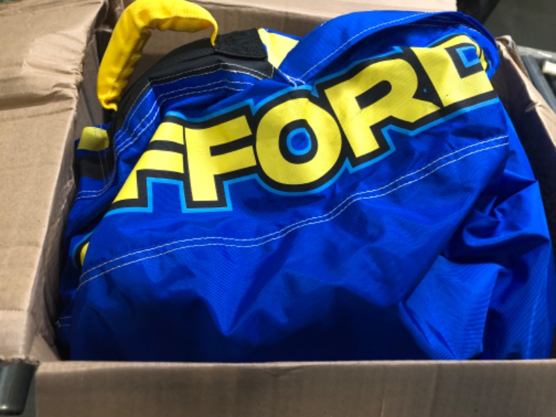 Photo 1 of Affordura Towable Tubes for Boating Tubes for Boats to Pull, Boat Tubes and Towables with Quick Connector (BLUE & YELLOW)