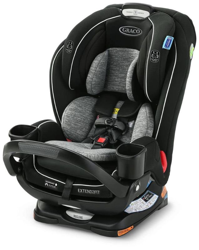 Photo 1 of Graco Extend2Fit 3 in 1 Car Seat Featuring Anti-Rebound Bar, Ride Rear Facing Longer, Up to 50 Pounds, Zane
