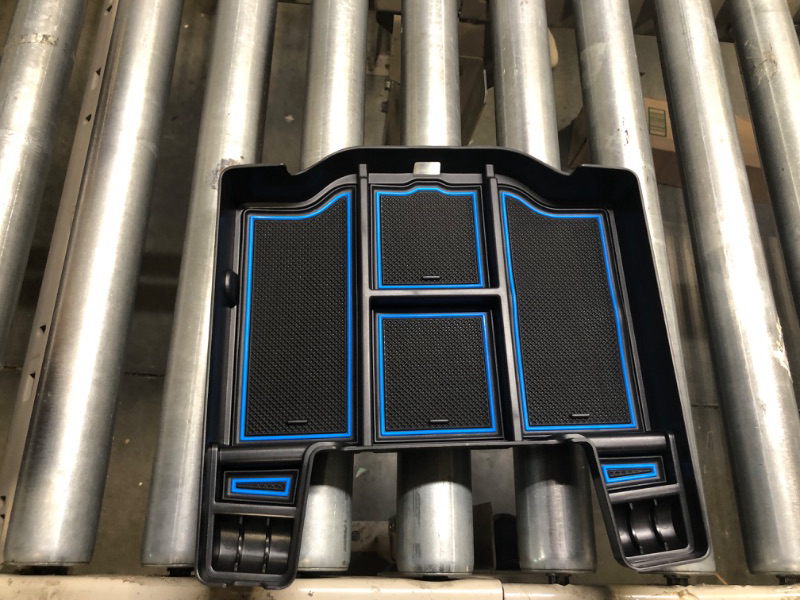 Photo 1 of BGHXE Center Console Organizer Tray for Dodge Ram 1500 2500 3500 2019-2022 Armrest Storage Box Tray with Two Color Mats Center Console Organizer