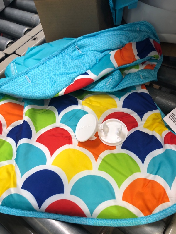 Photo 1 of Fisher-Price Deluxe Sit-Me-Up Floor Seat with Toy-Tray Happy Hills