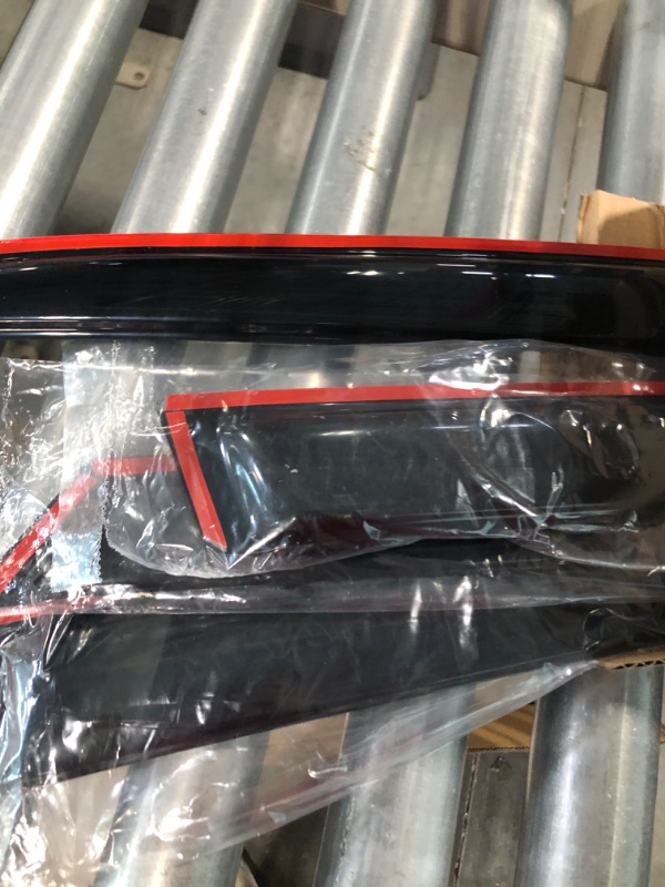 Photo 1 of Lightronic WV194999 in-Channel Side Window Visor Deflector Vent Rain Guard, Dark Smoke Shatterproof Auo Shades, 4-Pieces Set, Fit for 2018-2023 Toyota Camry