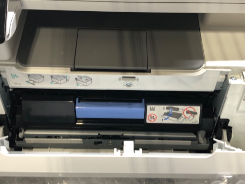Photo 1 of HP Color LaserJet Pro M283fdw Wireless All-in-One Laser Printer, Remote Mobile Print, Scan & Copy, Duplex Printing, Works with Alexa (7KW75A), White