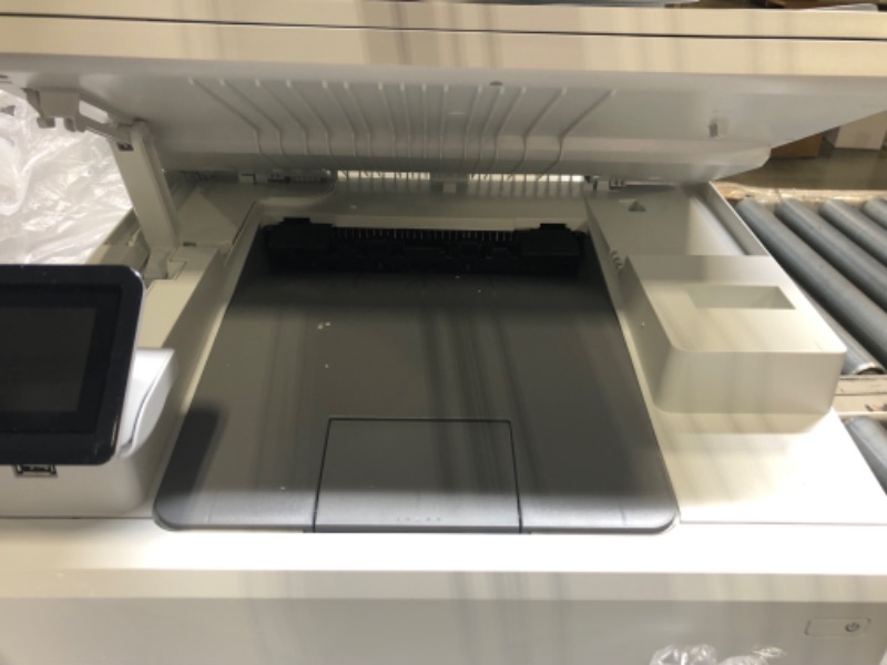 Photo 1 of HP Color LaserJet Pro M283fdw Wireless All-in-One Laser Printer, Remote Mobile Print, Scan & Copy, Duplex Printing, Works with Alexa (7KW75A), White