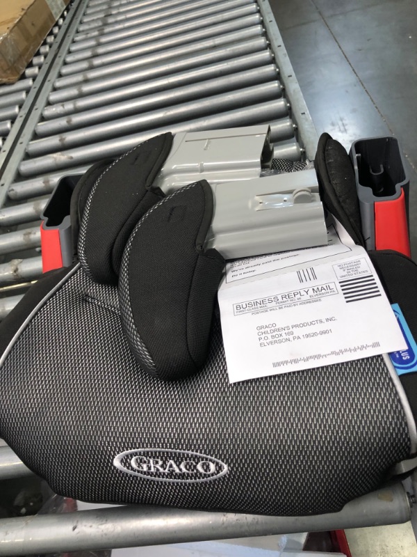 Photo 3 of Graco® TurboBooster® LX Backless Booster with Affix Latch | Backless Booster Seat for Big Kids Transitioning to Vehicle Seat Belt, Rio