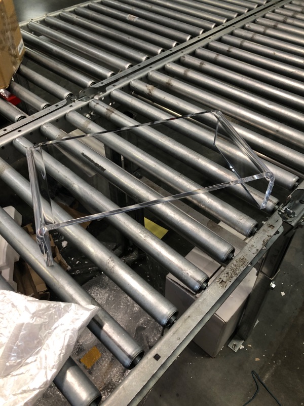 Photo 3 of Clear Acrylic Computer Monitor Stand Holder, Heavy Duty Monitor Riser for Office Home Desktop Corner, Free Standing Lucite Monitor Stands for Laptop Screen Tablet TV Lcd, Desk Riser Leg Lift