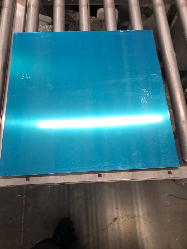 Photo 3 of 6061 T651 Aluminum Sheet Metal 15 x 15 x 1/8 (0.125") Inch Thickness Rectangle Metal Plate Covered with Protective Film, 3mm Aluminum Sheet Plate Flat Stock, Finely Polished and Deburred 1/8Inch 1