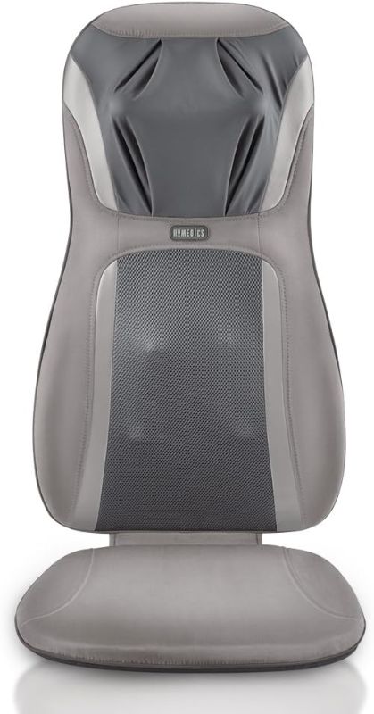 Photo 1 of HoMedics, Shiatsu Elite Pro Massage Cushion With Heat | Full Back Kneading Shiatsu or Rolling Massage | Optional Heat & Height Adjustment | Programmed Controller & Integrated Strapping System