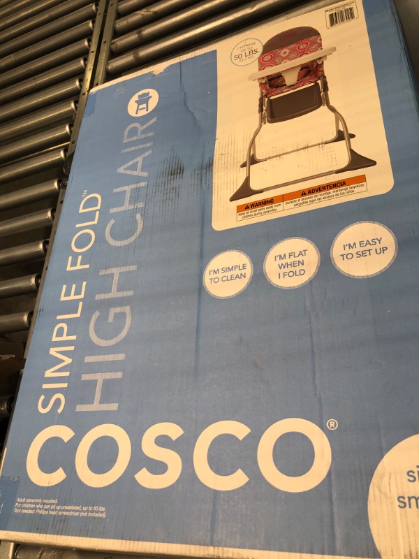Photo 1 of Cosco Simple Fold High Chair, Posey Pop