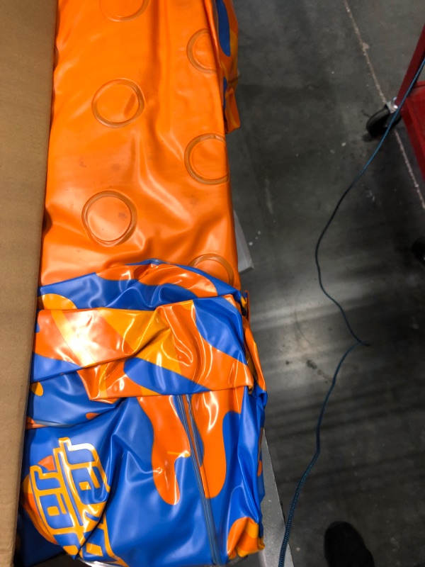 Photo 1 of NERF Super Soaker Megaforce Battle Tank Ride-On – Inflatable Pool Float with Pool-Fed Mega Water Blaster