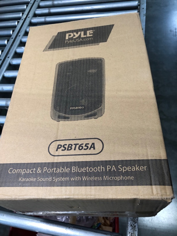 Photo 2 of Pyle PSBT65A Compact & Portable Bluetooth PA Speaker