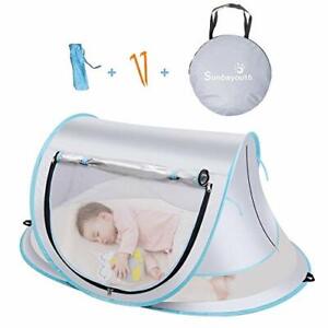 Photo 1 of Baby Tent, Portable Baby Travel Bed, UPF 50+ Sun Shelters for Infant