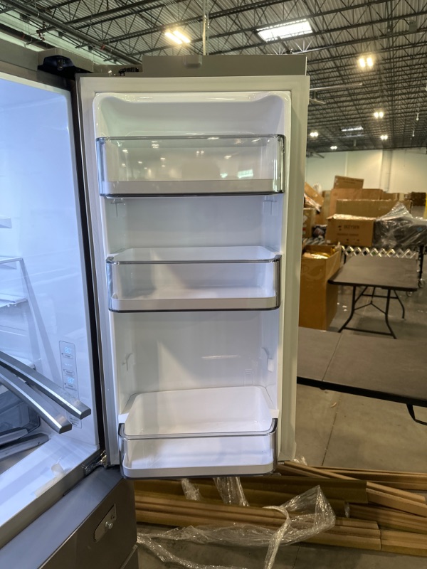 Photo 5 of 28 cu. ft. 4-Door French Door Refrigerator with FlexZone™ Drawer in Stainless Steel