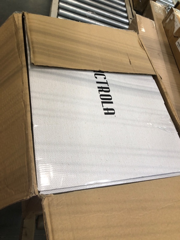 Photo 5 of Victrola 8-in-1 Bluetooth Record Player & Multimedia Center, Built-in Stereo Speakers - Turntable, Wireless Music Streaming, Real Wood | Espresso Espresso Entertainment Center