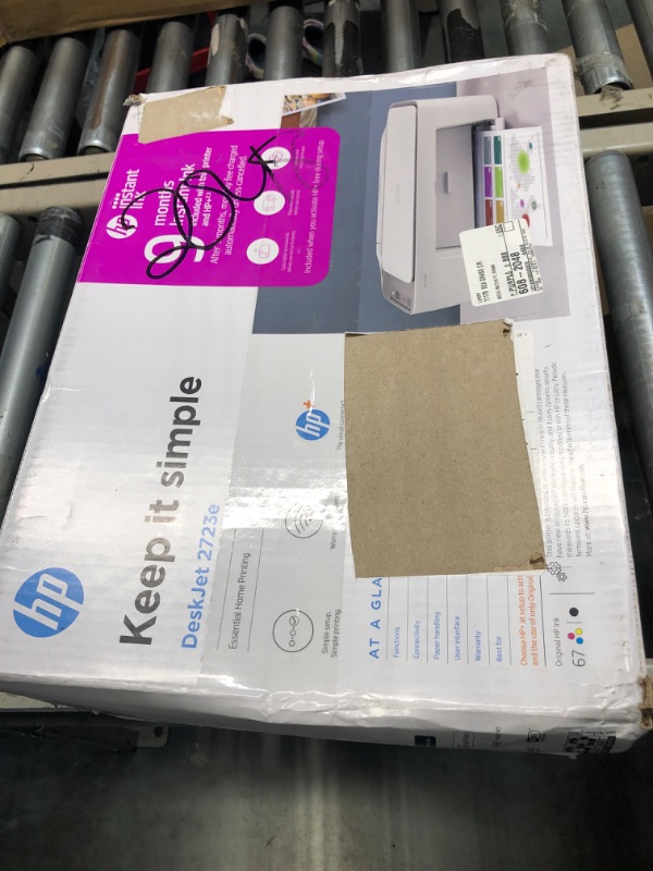 Photo 1 of HP DeskJet 2723e All-in-One Printer with Bonus 9 Months of Instant Ink