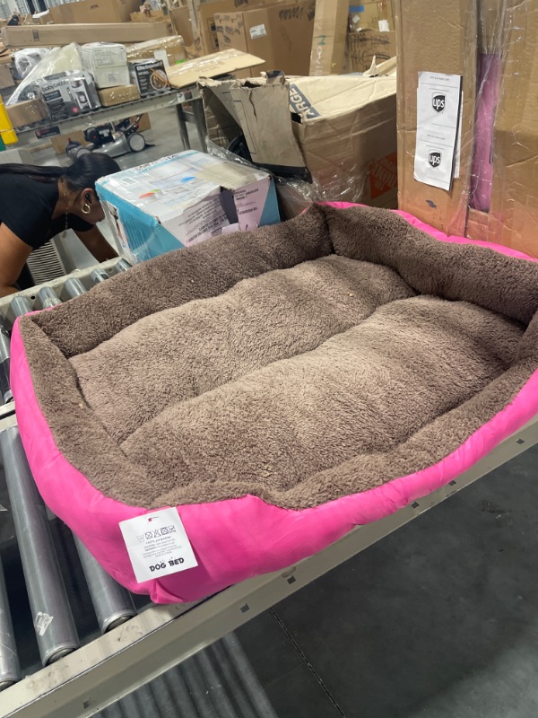 Photo 2 of  Dog Beds for Large Dogs, Rectangle Washable Dog Bed Comfortable and Breathable Pet Sofa Warming Orthopedic Dog Bed for Large Medium Dogs