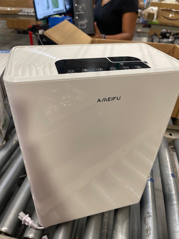 Photo 1 of Air Purifiers for Home Large Room up to 1640ft², AMEIFU Hepa Air Purifiers, H13 True HEPA Air Filter for Pets Hair, Dander, Smoke, Pollen, Smell, 3 Fan Speeds, 5 Timer, Sleep Mode 15DB Air Cleaner air purifiers with filter