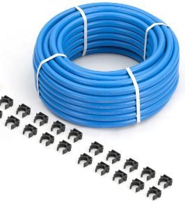 Photo 2 of Air Compressor Tubing Kit 3/4" x 100ft HDPE Aluminum Piping System AIR Compressor Hose 200PSI ASTM F1282