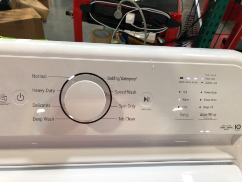 Photo 5 of 4.1 cu. ft. Top Load Washer with 4-Way Agitator® and TurboDrum™ Technology