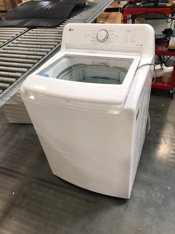 Photo 9 of 4.1 cu. ft. Top Load Washer with 4-Way Agitator® and TurboDrum™ Technology