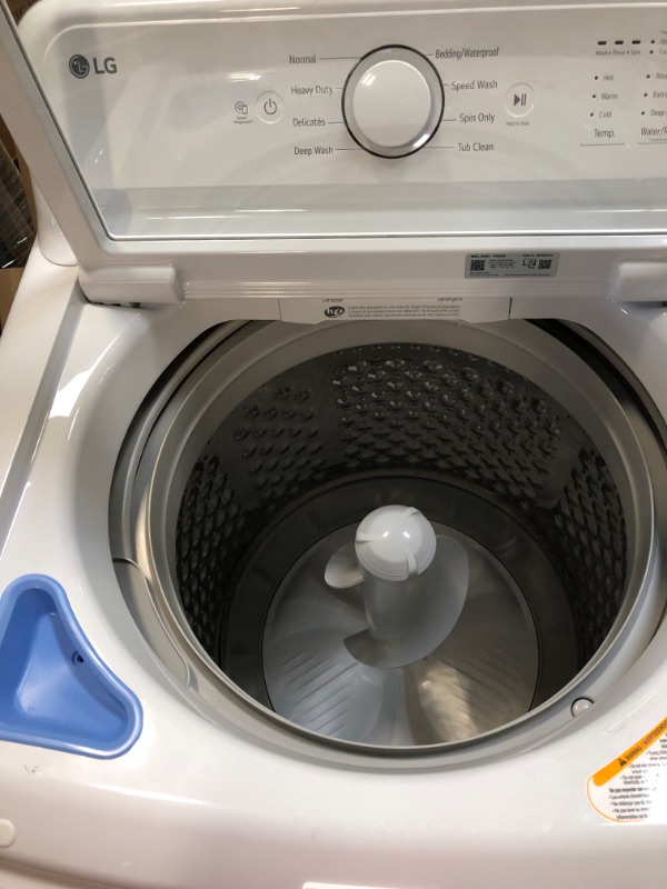 Photo 7 of 4.1 cu. ft. Top Load Washer with 4-Way Agitator® and TurboDrum™ Technology