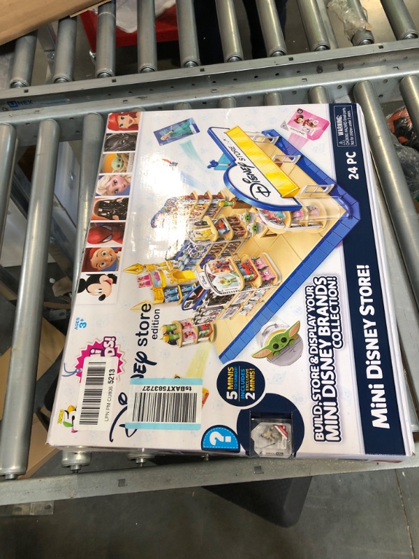 Photo 2 of 5 Surprise Mini Brands Disney Toy Store Playset by Zuru - Disney Toy Store Includes 5 Exclusive Mystery Mini's, Store and Display Mini Collectibles, Toy for Kids, Teens, and Adults