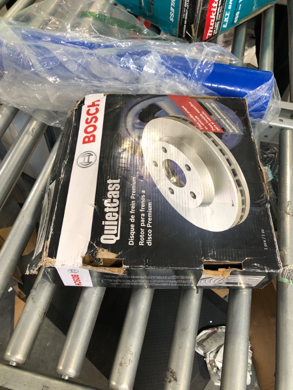 Photo 1 of BOSCH 36010976 QuietCast Premium Disc Brake Rotor - Compatible With Select Mercedes-Benz CLS400, CLS500, CLS550, E320, E350, E400, E550, GLK250, GLK350; REAR; 1 PACK