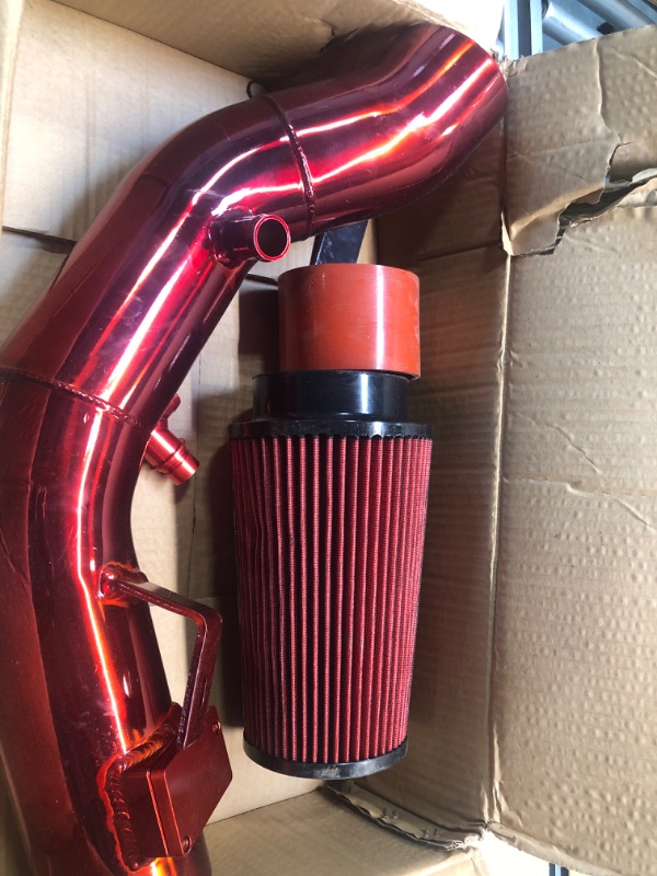 Photo 3 of 6.0 Cold Air Intake Kit Compatible with Ford F250 F350 Excursion 2003-2007 6.0L Powerstroke Diesel