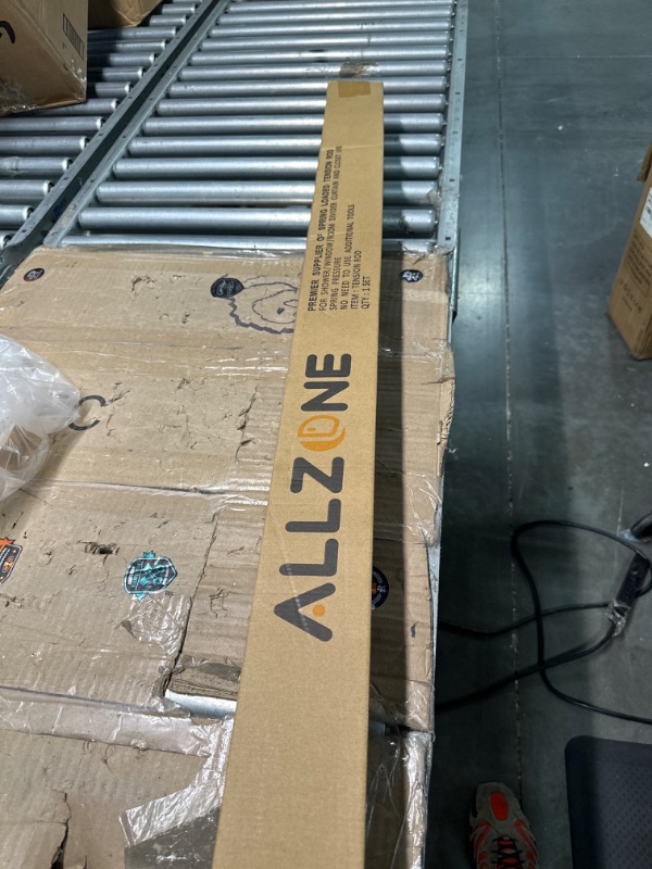 Photo 1 of ALLZONE Room Divider Tension Curtain Rod
