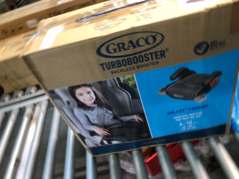 Photo 2 of Graco TurboBooster Backless Booster Car Seat, Galaxy