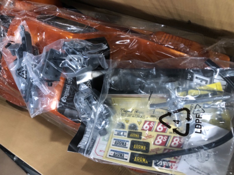 Photo 6 of ARRMA 1/7 Felony 6S BLX Street Bash All-Road Muscle Car RTR (Ready-to-Run Transmitter and Receiver Included, Batteries and Charger Required), Orange, ARA7617V2T2