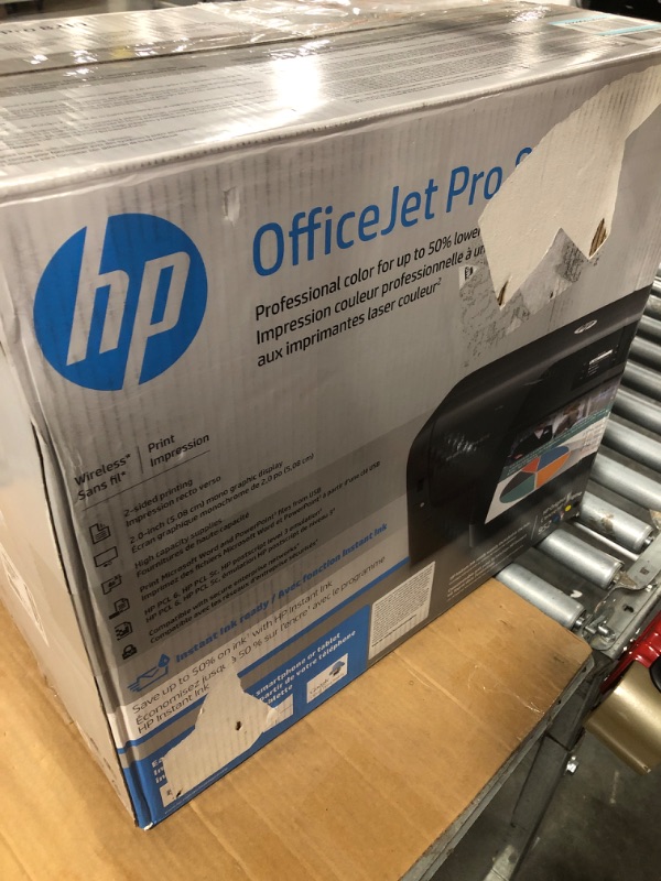 Photo 2 of HP OfficeJet Pro 8210 Wireless Color Printer (D9L64A) with and Instant Ink $5 Prepaid Code Printer + Instant Ink