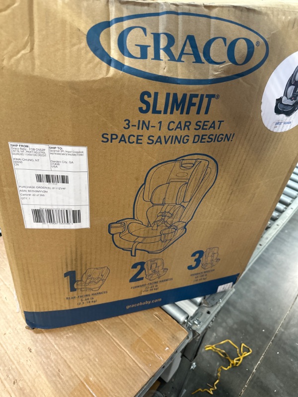 Photo 2 of Graco - Slimfit All-in-One Convertible Car Seat, Darcie