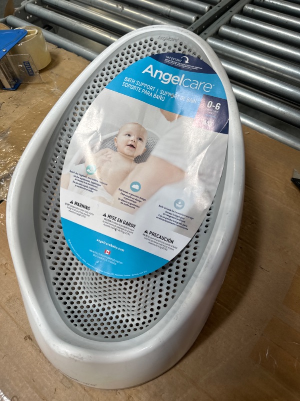 Photo 2 of Angelcare Baby Bath Support (Grey) | Ideal for Babies Less than 6 Months Old