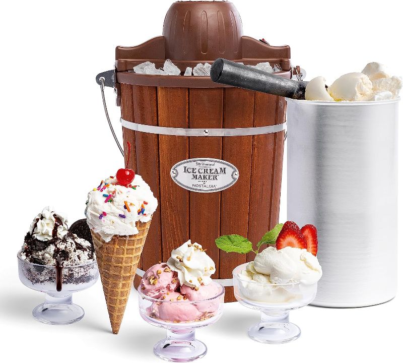 Photo 1 of Nostalgia Electric ice cream maker 