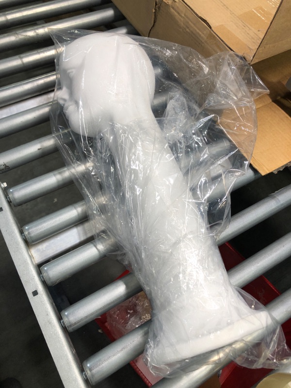 Photo 1 of 22'' Inch Styrofoam Wig Head Mannequins Manikin Stand, Style, Model & Display Women's Wigs, Hats & Hairpieces - Extra Large, by Adolfo Designs