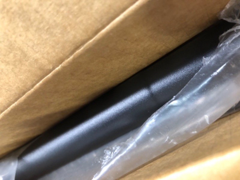 Photo 1 of Homease Shower Curtain Rod, Adjustable Spring Tension Rods, Room Divider No Drilling Non-Slip Rustproof for Bathroom Window Closet RV, Easy to Install, Extendable 82.7-102.4 Inches, Matte Black 82.7-102.4 Inches Black