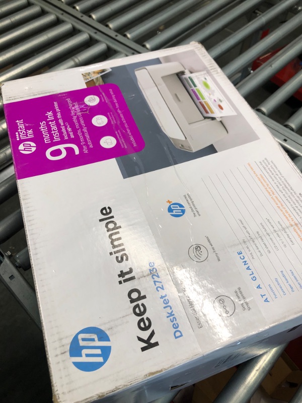 Photo 2 of HP DeskJet 2723e All-in-One Printer with Bonus 9 Months of Instant Ink