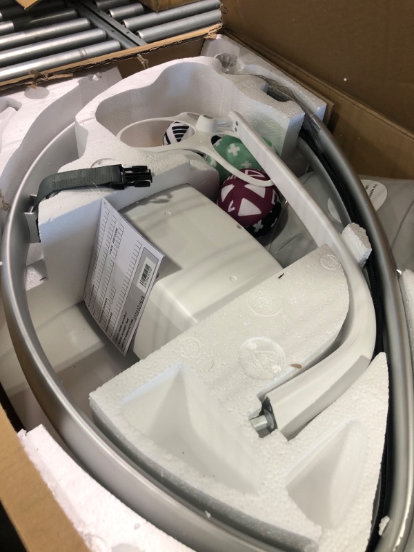 Photo 3 of 4moms MamaRoo Multi-Motion Baby Swing, Bluetooth Enabled with 5 Unique Motions, Grey