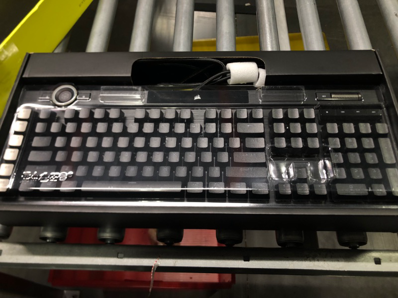 Photo 3 of Corsair K100 RGB Mechanical Gaming Keyboard - Cherry MX Speed RGB Silver Keyswitches 