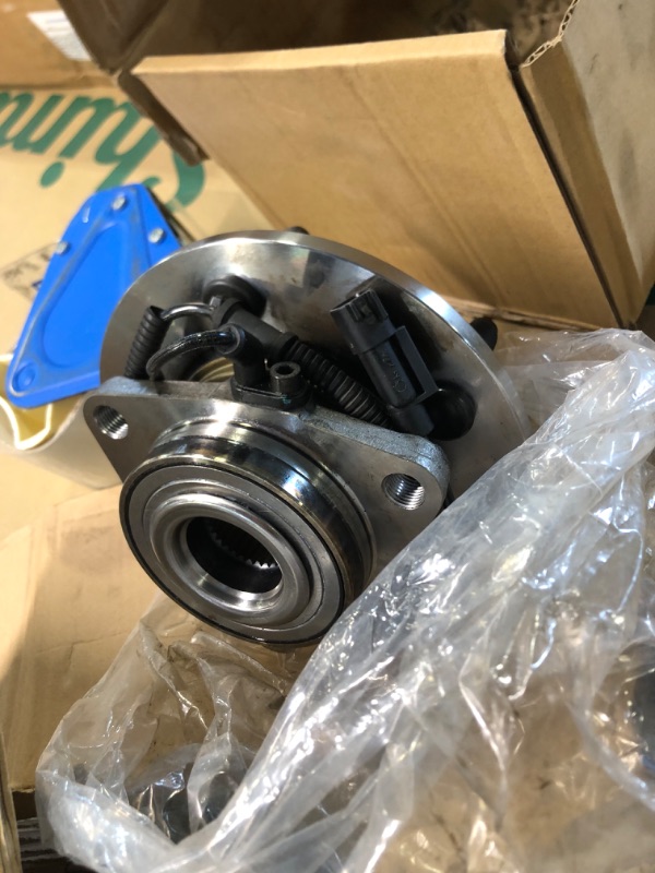 Photo 1 of AUQDD 515151 x2 (5 Lug W/ABS) Front Wheel Hub and Bearing Assembly Compatible With 2012 2013 1014 2015 2016 2017 2018 Ram 1500 [MB25309]