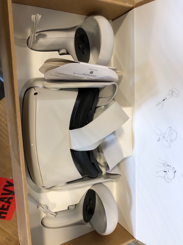 Photo 2 of Meta Quest 2 — Advanced All-In-One Virtual Reality Headset — 128 GB Headset Only 128GB