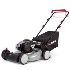 Photo 1 of 21 in. 140 cc Briggs and Stratton Walk Behind Gas Push Lawn Mower with Height Adjustment and with Mulch Bag
