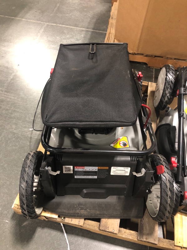 Photo 1 of 21 in. 140 cc Briggs and Stratton Walk Behind Gas Push Lawn Mower with Height Adjustment and with Mulch Bag
