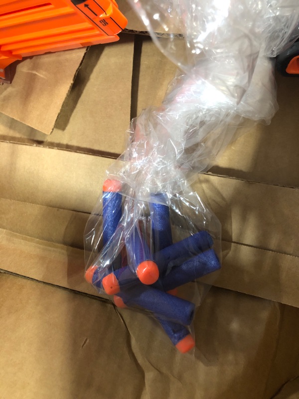 Photo 1 of Nerf Rampage N-Strike Elite Toy Blaster with 25 Dart Drum Slam Fire for Kids, Teens, & Adults (Amazon Exclusive)
