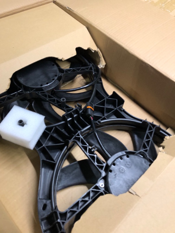 Photo 1 of Dual Radiator and Condenser Fan Assembly - Cooling Direct Compatible with NI3115149 2013-2019 Nissan Pathfinder / 2014-2019 Infiniti QX60 / 2013 Infiniti JX35 3.5L NI3115149