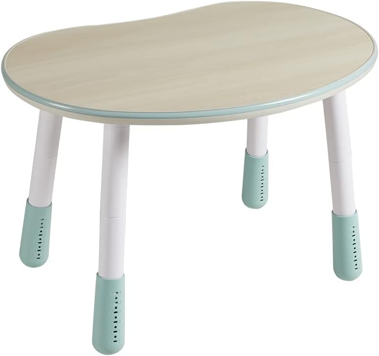 Photo 1 of DIOSHOME Children's Table, Height Adjustable Kids Dinner Table, Graffiti-Ready Kids Art Table. Suitable for Home & Kindergarten.