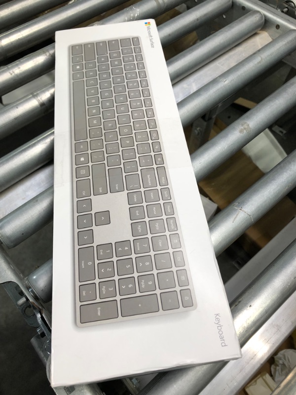 Photo 2 of Microsoft Surface Keyboard, WS2-00025, Silver