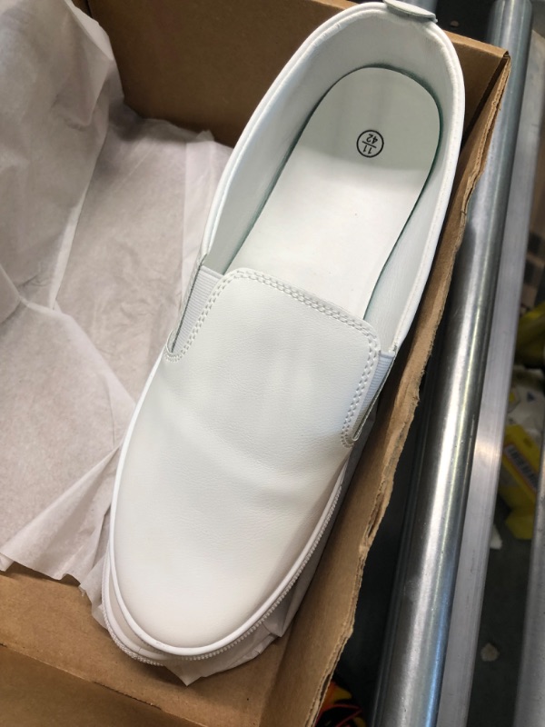 Photo 4 of All white Slip On Shoes Size 42 *** Unbranded ***